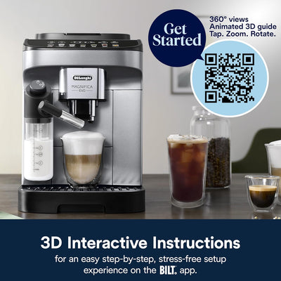 Fully Automatic Espresso Coffee Machine Magnifica Evo